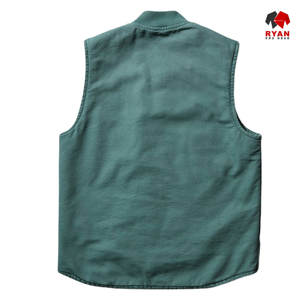 Chaleco Vaquero Personalizado Ryan Pro Gear para Hombre, Cierre de Cremallera, Tela Transpirable con Logotipo Personalizado - Product Image 2