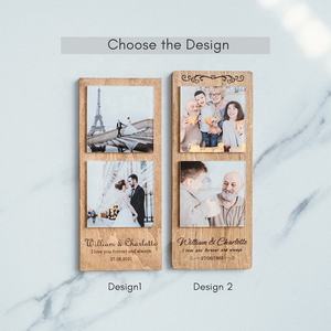 Mini Wooden <b>Hooks</b> <b>Rails</b> UV Print 10 <b>Hooks</b> High Precision Many Sizes Customizable Eco-Friendly Delarchi Wedding Anniversary - Product Image 5