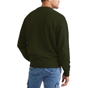 Sudadera Relevo para Hombre, Cuello Redondo, Diseño con Letras, Tejido Waffle Transpirable de Algodón, Estilo Casual Otoñal, Manga Larga, 300 Gramos - Product Image 6