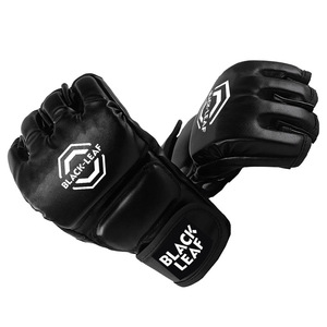 Gants de MMA personnalisés à demi-doigts, gants de grappling, gants d'entraînement MMA, gants de sport, fabricant OEM ODM - Product Image 2