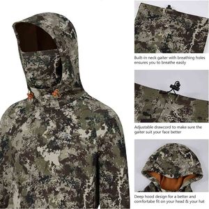 Nueva Chaqueta de Caza Personalizada con Diseño de Camuflaje Resistente al Viento y al Agua para una Protección Óptima en Condiciones Exteriores - Product Image 6