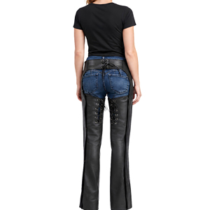 Pantalones de Cuero de Alta Calidad para Hombre y Mujer, Diseño Liso, Pantalones de Cuero Completos a Precio Económico - Product Image 5