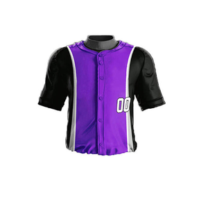 Services OEM, dernier design, uniforme de baseball pour hommes en couleur unie, fabriqué en usine, 100% polyester respirant, imprimé par sublimation - Product Image 4