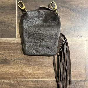 Nouvelle pochette à fermeture éclair en cuir de vachette usinée à la main pour moto équitation téléphone sac pour femmes portefeuille intégré Clip sur ceinture boucle sacs - Product Image 5