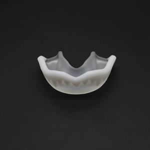 Custom Adult Sports Mouth Guard (<b>Rubber</b> <b>Silicone</b>) Boxing-Eco-Friendly Multi-color 3D Printed Adjustable Buckle Closure Easy Use - Product Image 1