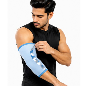 Manchons de soutien pour coudes personnalisés, équipement de protection flexible pour la musculation et l'entraînement physique, fabricant OEM, manchons de coudes de qualité supérieure - Product Image 3