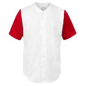 Servicio OEM, Jersey de Béisbol Unisex de Manga Corta 100% Poliéster, Alta Calidad, Antibacteriano, Nombre del Equipo Personalizado, Logotipo Personalizado en la Parte Delantera - Product Image 1