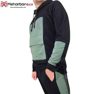 Custom Unisex Casual Sport Jogging Sweatsuit Blanco Negro 2 piezas Set Plus Size Track Suits para hombres Invierno - Product Image 6