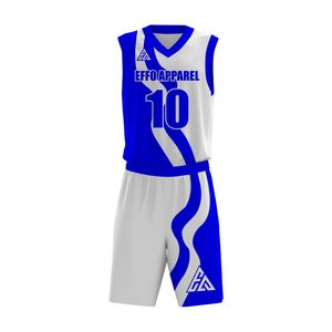 Ensembles d'uniformes de basket-ball professionnels personnalisés pour hommes, sans manches, à séchage rapide, respirants, maillots et shorts d'été, grande taille, haute qualité - Product Image 1