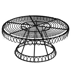 Support à gâteau en alliage d'aluminium 2 pièces 12 pouces GOOD DESIGN GD-1251, écologique, pour mariages et fêtes, vente en gros - Product Image 3