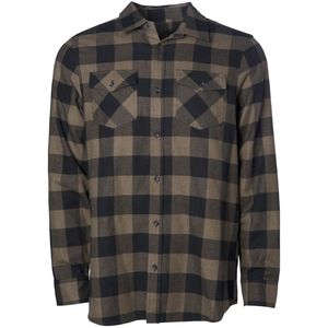 Camisa de Franela a Cuadros para Hombre, Manga Larga, Tela Suave, Estilo Casual Clásico, para el Trabajo, Fines de Semana, Viajes y Uso Diario - Product Image 2