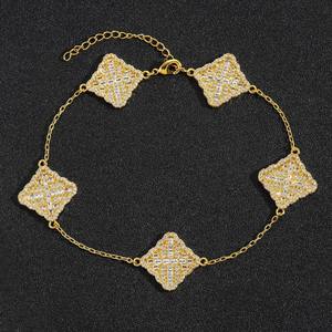 Pulsera de tenis de lujo con diamantes de moissanita estilo hip hop, suministro directo de fábrica, pulsera brillante con incrustaciones para hombres y mujeres, adecuada para ambos. - Product Image 5