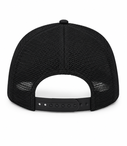 Casquette Trucker Unisexe Tendance Noire et Blanche avec Dos en Maille, Visière Courbée, Panneau Contrastant, Chapeau de Sport, Logo Personnalisé, Respirant, Couvre-chef Décontracté - Product Image 2