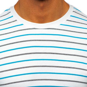 High Quality Custom Mens Long Sleeve Polyester T Shirt Round Neck Casual Spring Autumn Fashion Solid Pattern <b>Tee</b> - Product Image 6