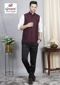 Men Winter <b>Waistcoat</b> Stylish Formal Outerwear for Wedding Party Office Comfortable Fit Wool/Polyester - Product Image 2