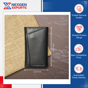 Exhibiting Highest Standard Superior Quality Bulk Quantity Supply Soft & Foldable <b>Personalized</b> PU Leather <b>Keychains</b> at Low Price - Product Image 6