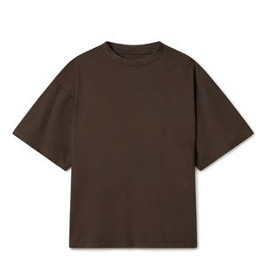 T-shirt Homme Oversize de Haute Qualité en Gros, Séchage Rapide, Respirant, en Jersey Tricoté, Col Rond, Design Vierge, OEM sur le Devant - Product Image 1