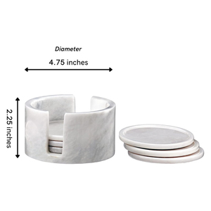 Modern Luxury Onyx <b>Marble</b> Customizable 6-Piece Coaster <b>Set</b> for Kitchen Home Decor Durable Eco-Friendly <b>Dinnerware</b> - Product Image 3