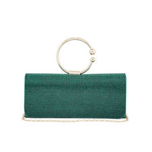 Bolso de noche elegante verde P24329 - Product Image 3