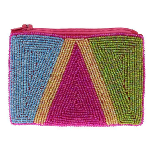 Monedero con Cuentas, Mini, con Cierre de Cremallera, Diseño de Letras, Unisex, Estilo Creativo - Product Image 3