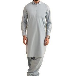 DEFENCE INDUSTRIES New Premium <b>Men</b> <b>Kurta</b> <b>Pajama</b> Set Minimal Design Custom Size Islamic Wear Wholesale Supplier - Product Image 5