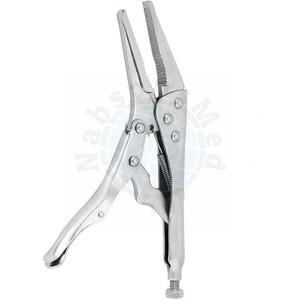 NABSONS MED <b>Needle</b> <b>Nose</b> Locking <b>Pliers</b> Stainless Steel Manual Precision Orthopedic Surgical Instrument Adjustable Gripping Tool - Product Image 2