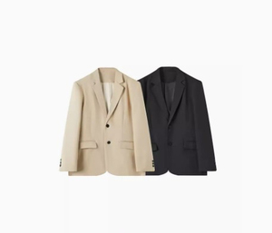 Blazer Casual para Hombre, Personalizado al por Mayor, de Poliéster/Rayón, Dos Botones, Ligero, Talla Grande, Manga Larga - Product Image 4
