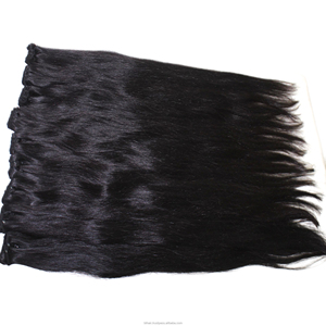Mechones de cabello humano virgen camboyano seleccionados, sin procesar, que mantienen las cutículas intactas, un grosor consistente y un tono natural. - Product Image 5