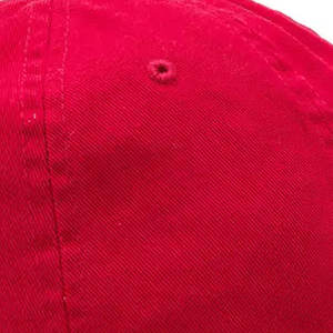 Gorras deportivas clásicas de béisbol rojas de alta calidad en color sólido, las últimas gorras deportivas modernas y elegantes para adultos. - Product Image 5