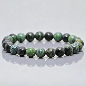 Natural Kambaba Jasper 8mm Smooth Ball AA Grade Gemstone Beads <b>Stretch</b> <b>Bracelet</b> Healing Jewelry Gift Wholesale - Product Image 4