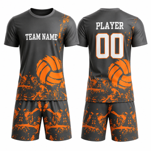 Ensemble d'uniformes de football personnalisés pour académie, maillot et short de football sublimés, kit d'entraînement d'équipe personnalisé, fabricant - Product Image 1