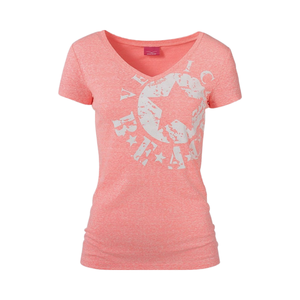 T-shirt imprimé décontracté à col rond pour femmes blanches 100% coton anti-boulochage court longueur Logo impression de décharge T-shirt pour femmes - Product Image 6