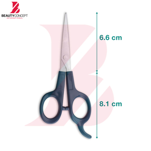 Ciseaux de barbier à manche en plastique personnalisable, ciseaux à cheveux en acier inoxydable de haute qualité pour usage professionnel en salon de coiffure - Product Image 6