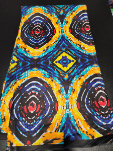 Tissu en coton imprimé Ankara africain de qualité supérieure pour robes, couture, artisanat, mode et projets de décoration intérieure - Product Image 6