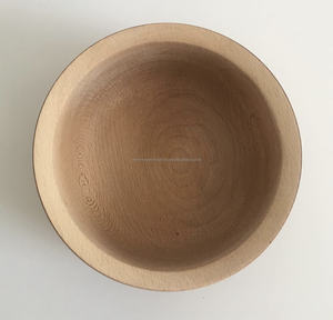 Bol en bois Bol en bois artisanal Bol de service en bois d'olivier naturel avec taille personnalisée de haute qualité d'Inde - Product Image 1