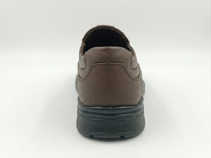 Mocasines Dlords de Cuero Marrón, con Plantilla EVA Acolchada, Forro de Microfibra Transpirable, Logotipo Grabado, Suela de Goma - Product Image 4