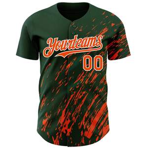 Camiseta de Béisbol Personalizada para Adultos, Impresión por Transferencia de Calor, Transpirable, Cuello Redondo, Tirantes en T, Manga Corta, Uniforme Deportivo Unisex para Equipos, 100% - Product Image 4