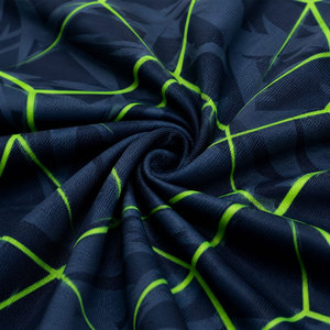 Vente en gros de chemises de sport thermiques à compression à manches longues en spandex/polyester tricotées unisexes, design par sublimation - Product Image 6