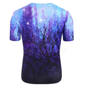 Camiseta de Alta Calidad en Poliéster/Algodón con Estampado DTG, Elegante, Cómoda, de Tela Suave de Felpa, Secado Rápido, Diseño Gráfico Informal - Product Image 3