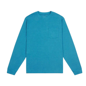 T-shirt à manches longues pour homme, tissu en coton léger et doux, confortable, respirant, design décontracté, idéal pour les voyages, la marche en plein air - Product Image 1