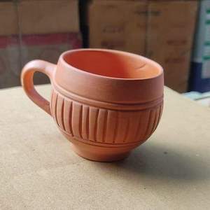 Mug à café en céramique Kulhad, réutilisable, classique, pour usage domestique - Product Image 1