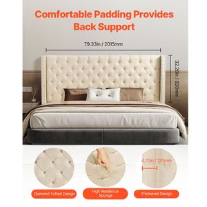 Testiera regolabile trapuntata a rombi per letto King Size L 213,8 x A (54,33-60,24) cm - Product Image 3
