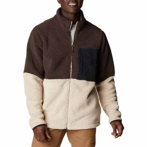 Nouveautés 2025 – Vestes polaires coupe-vent respirantes à col montant pour hommes grandes tailles, conçues sur mesure, vente en gros OEM pour l'hiver - Product Image 1