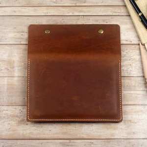 Genuine Leather Laptop Sleeve with Sling Design Waterproof Protective <b>Case</b> <b>for</b> Daily Use Custom Logo Color Custom Packing - Product Image 4