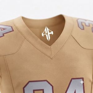 Uniforme de Fútbol Americano para Hombre con Cuello en V de Primera Calidad, Sublimado, 100% Poliéster de Alta Calidad por RIVIAN ATLANTIC - Product Image 6