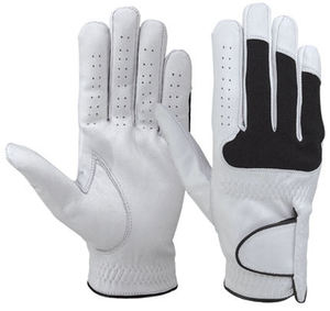 Guante de Golf Profesional para Hombre, Mano Izquierda, con Palma de Cuero Cabretta, Antideslizante, Dedos Completos, Correa de Muñeca Ajustable - Product Image 2