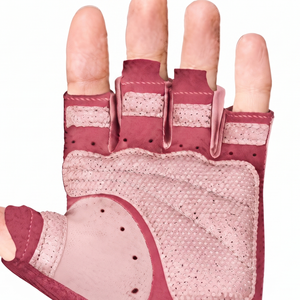 Gants de fitness unisexes demi-doigts pour la musculation et l'entraînement en salle de sport avec protection de la paume et fermeture auto-agrippante – Vente en gros - Product Image 3