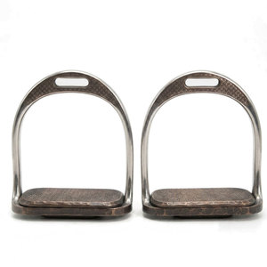 Estribos Premium para Montar a Caballo con Diseño Metálico Resistente para Entrenamiento, Clases de Equitación y Actividades Ecuestres Regulares - Product Image 1