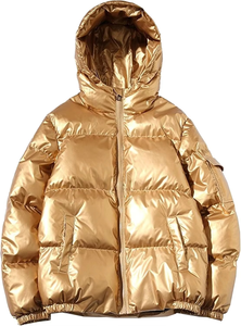 Dernières vestes d'hiver à capuche pour hommes, sur mesure, de haute qualité, chaudes, épaisses, à la mode, avec logo personnalisé, vente en gros - Product Image 3