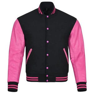 Nouvelles arrivées : vestes varsity personnalisées brodées, vestes de baseball personnalisées pour hommes, vestes oversize pour hommes - Product Image 4